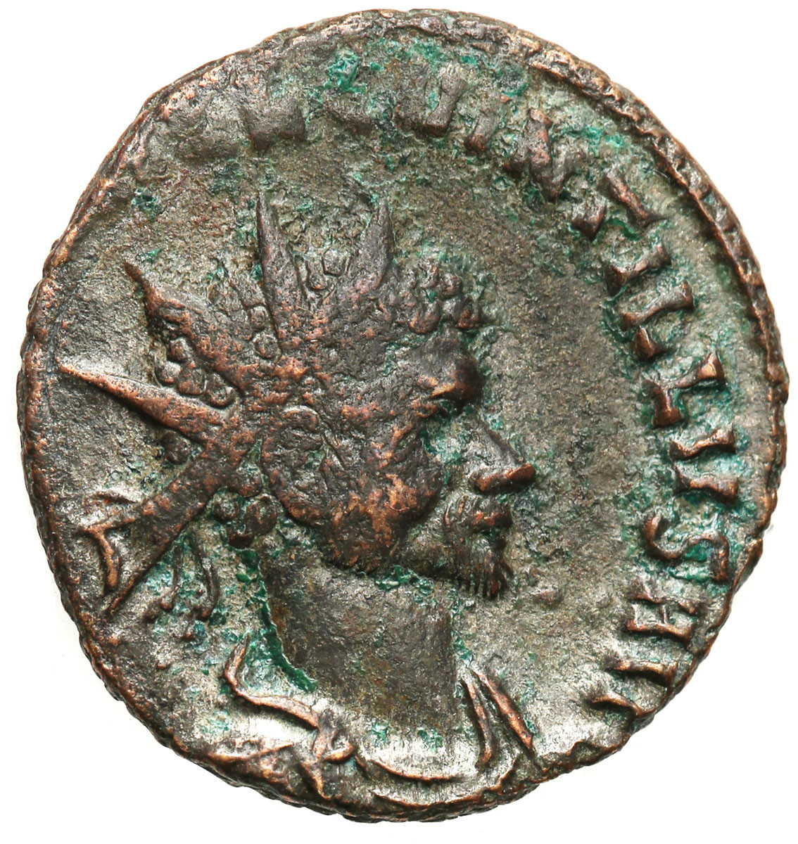 Cesarstwo Rzymskie, Kwintylius. Antoninian bilonowy 270